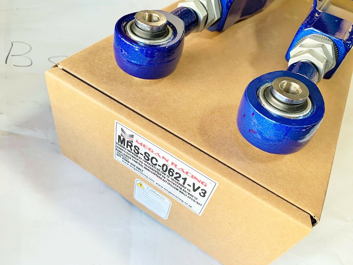 Megan Racing Rear Lower Control Arm V3 Fit FR-S BRZ Legacy WRX