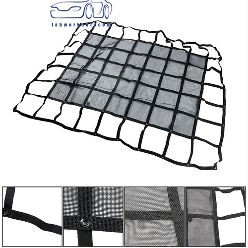 Heavy Duty Pickup Truck Cargo Net SGN-100 Short Bed 4.75' x 6'Ft - Picture 6 of 20