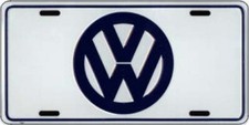 New Old Stock Beetle Rabbit Passat Golf Gti Metal License Plate Auto Tag 2718