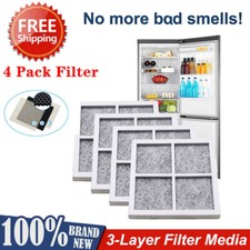 4 PACK For LG LT120F ADQ73214404 Fresh Air Replacement Refrigerator Air Filter
