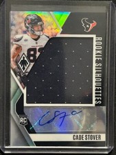 2024 Panini Phoenix - Cade Stover #RS-CSR Rookie Silhouettes /149 (RC, MEM, AU)