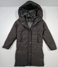 I Saw It First Womens Petit Puffer Jacket Black 4 Uk Full Zip Oversized