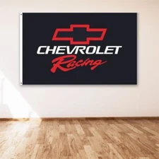 Premium Flag Chevrolet Racing 3x5 ft Banner Corvette Chevy Camaro Car Truck Sign