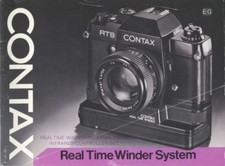 Contax Real Time Winder System Instruction Manual English/German Original