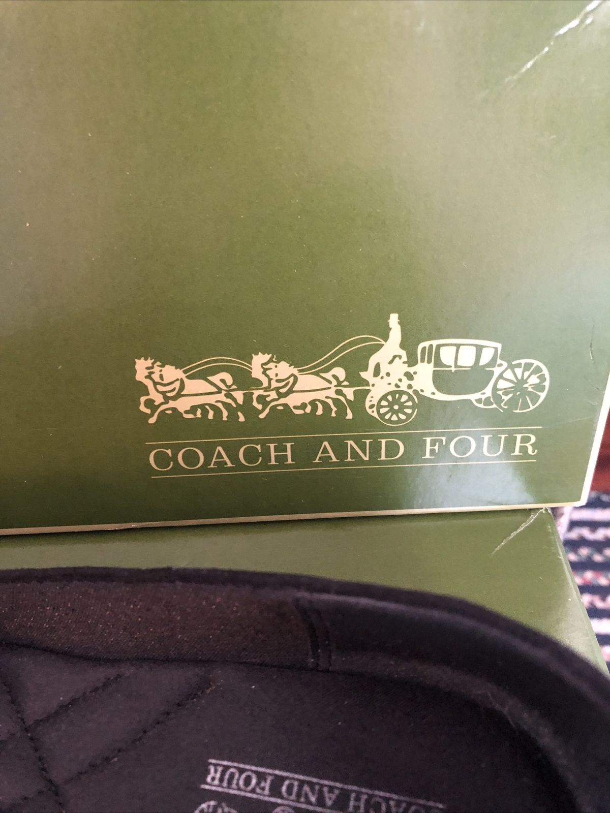 COACH AND FOUR WOMENS 8.5 BLACKLIZARD SHOES - Gem