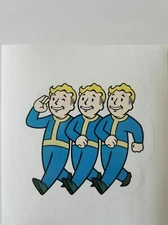 New Fallout 76 Vault Boy Collectible (3 Of 3) Promo Decal Sticker