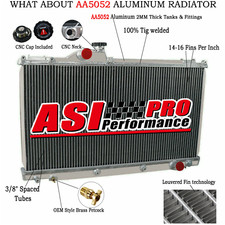 3 ROW Radiator Aluminum For LEXUS IS200 IS300 2.0 3.0 99-2005 Manual UK 05