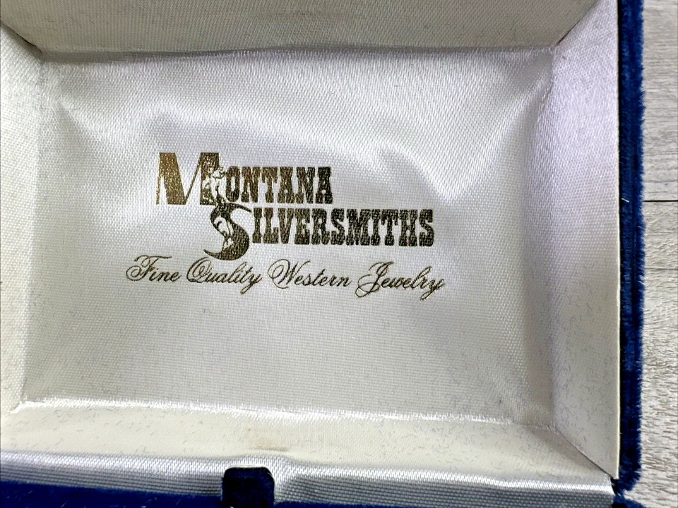 Montana Silversmiths WA 1990 Redskins Hebilla Liga NFL #102-5000 Placa esterlina Foto 2 de 4