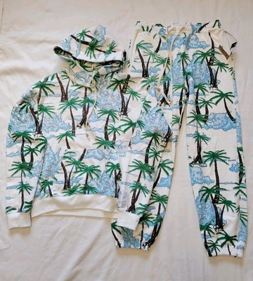 NWT Wasted Collective Good Times Monster Cloud Unisex Sweatsuit | Size Medium