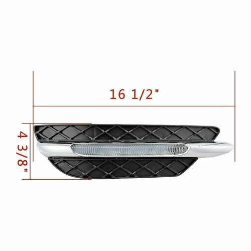 For Mercedes-Benz C300 W204 2011-2013 LED Daytime Running Light DRL Fog Lamp - Picture 5 of 9