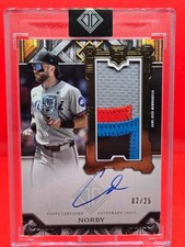 2025 Topps Transcendent Connor Norby Rookie Showcase Patch Auto 2/25 #RSPA-CNO