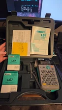 Panduit LS7 Thermal Handheld Label Printer with Manual, case, and labels