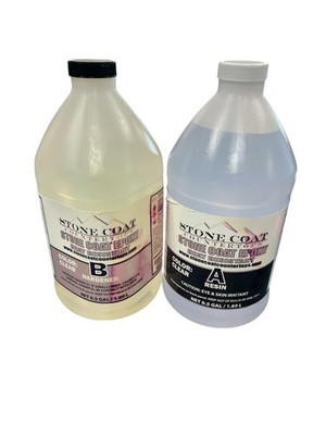 Stone Coat Countertops Clear Epoxy Resin Kit 1 Gal UV, Scratch  Heat