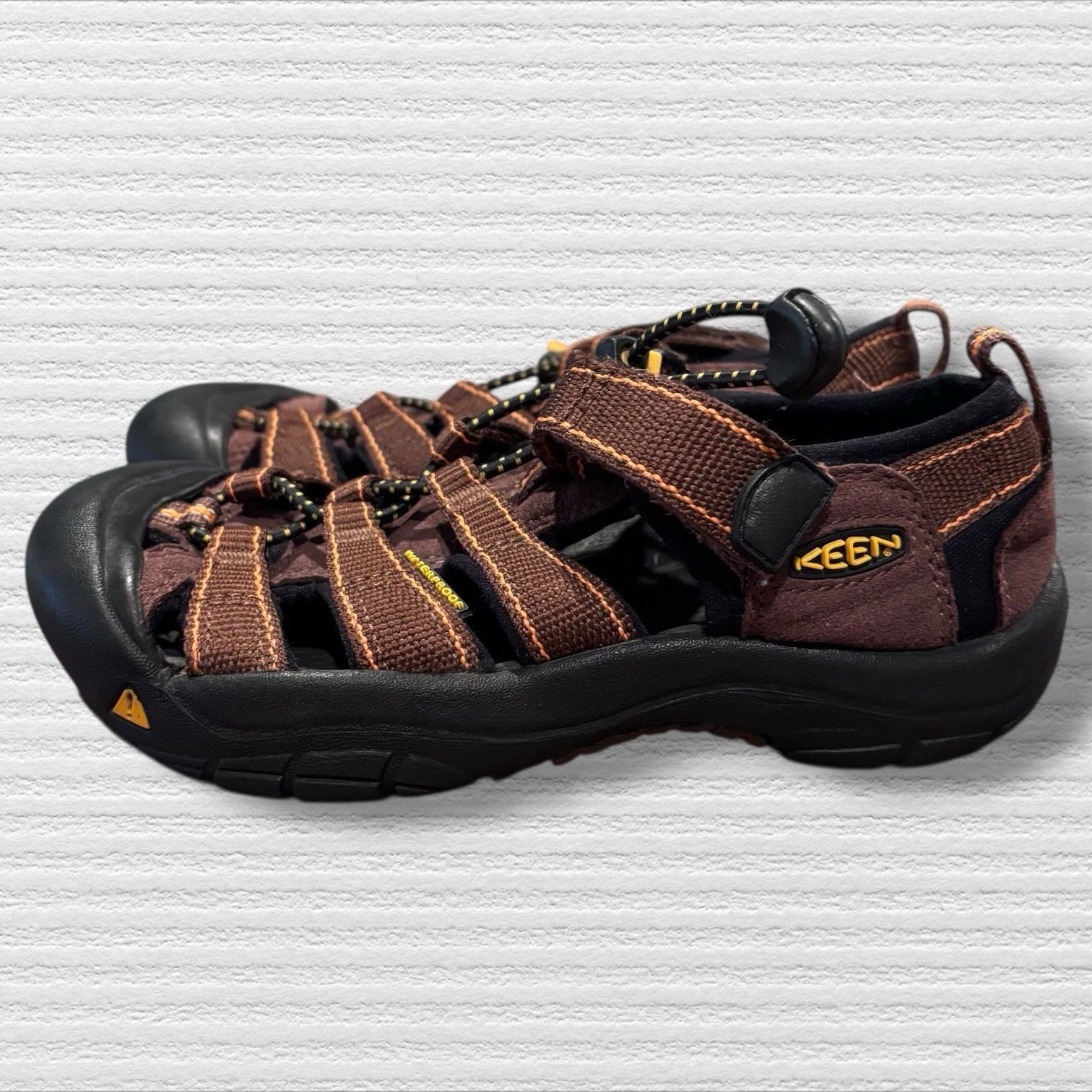 Sandali scarpe outdoor impermeabili Keen Kids Brown Newport H2 taglia 4 o 5 giovani