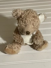 Vtg Teleflora Blind and Injured Teddy Bear Stuffed Animal Plush 7 inches