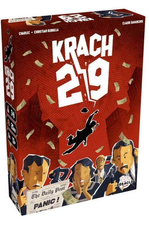 Krach'29 Jeux de Société contre la Monotonie - Jeu de Plateau Interactif pour Tous