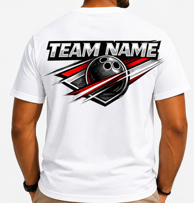 Custom Bowling Team Shirt Personalized League Bowler Shirt