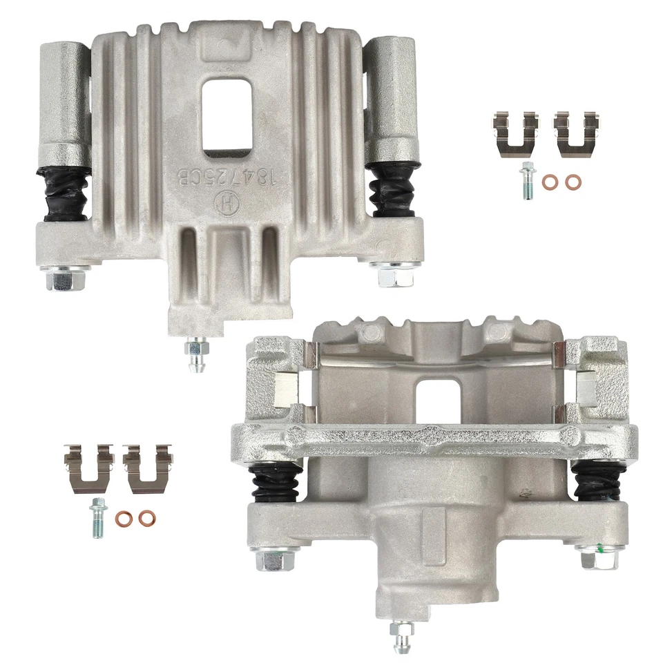 Juego de 2 pinzas de freno traseras nuevas para Oldsmobile Alero 1999-2004 18B4724 18B4725 Foto 2 de 4