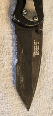 Kershaw USA Blur 1670TBLKST Combo Edge Assisted Tanto Folding Pocket Knife