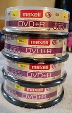 Maxell DVD R 4.7 GB 120 Minute 16X Write Speed 15 Pack Disc Spindle X 4