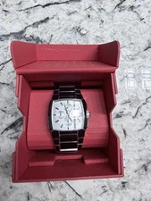 Brand New Never Worn Men’s Diesel Cliffhanger Chronograph Black SS Wrist Watch