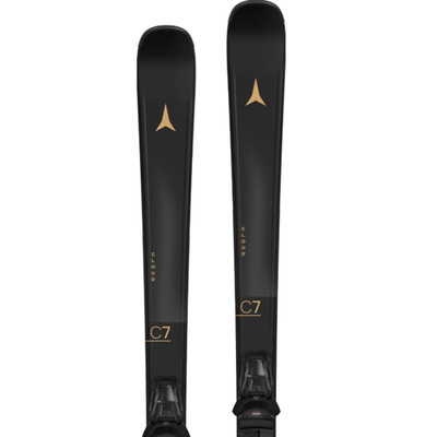 Atomic Cloud C7 Skis with M10 GW Bindings Black 163