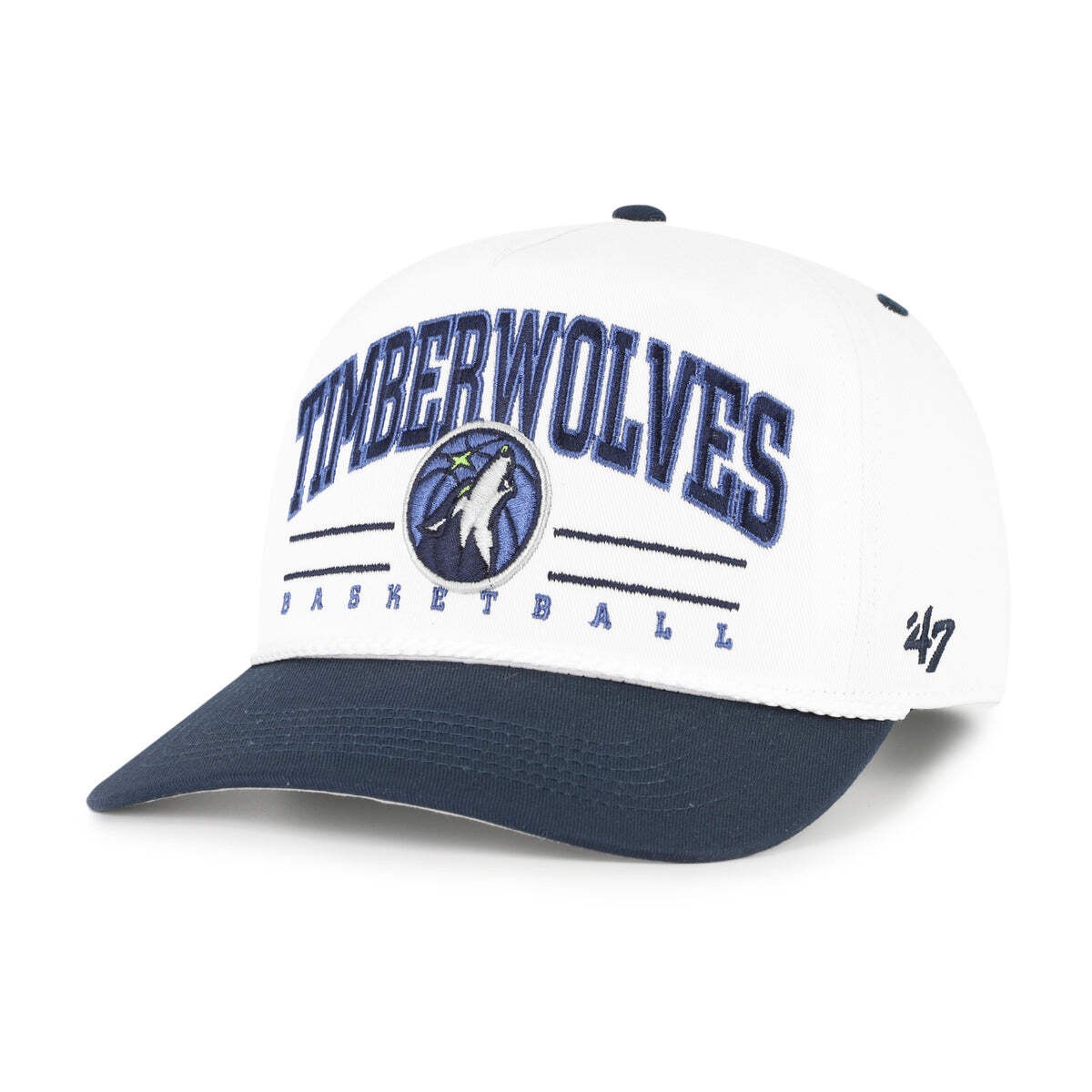 NEAT × TF gohongi 47 cap Minnesota Timberwolves '47 Brand White Roscoe Hitch Rope Hat | eBay