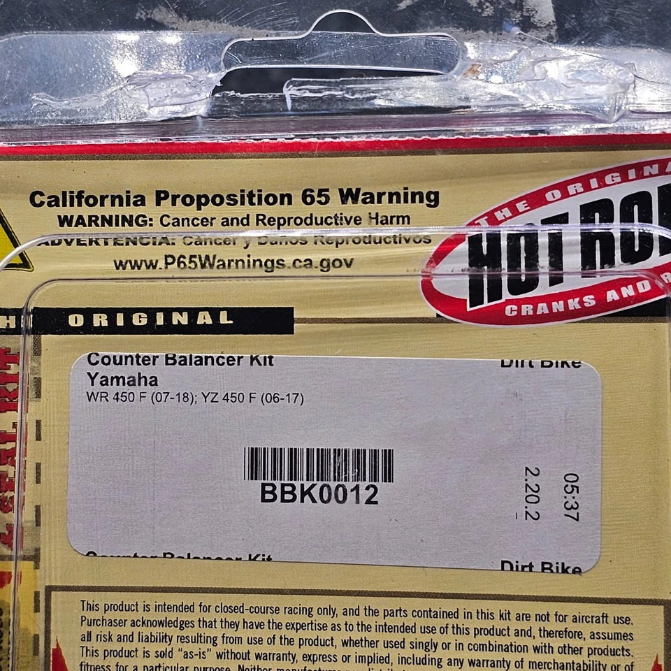 Hot Rods BBK0012: Counter Balancer Bearing For 2006-2017 Yamaha YZ 450 F - Image 4 of 4