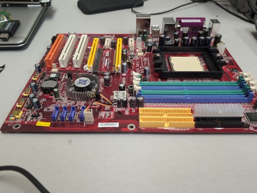 MSI MS-7185 K8N SLI MOTHERBOARD V.1.0 W/ MSI MS-4057 Tested. Read Description* - Afbeelding 15 van 19