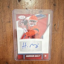 SAGE 2025 Harrison Bailey #A-HB Florida Football Autograph Card