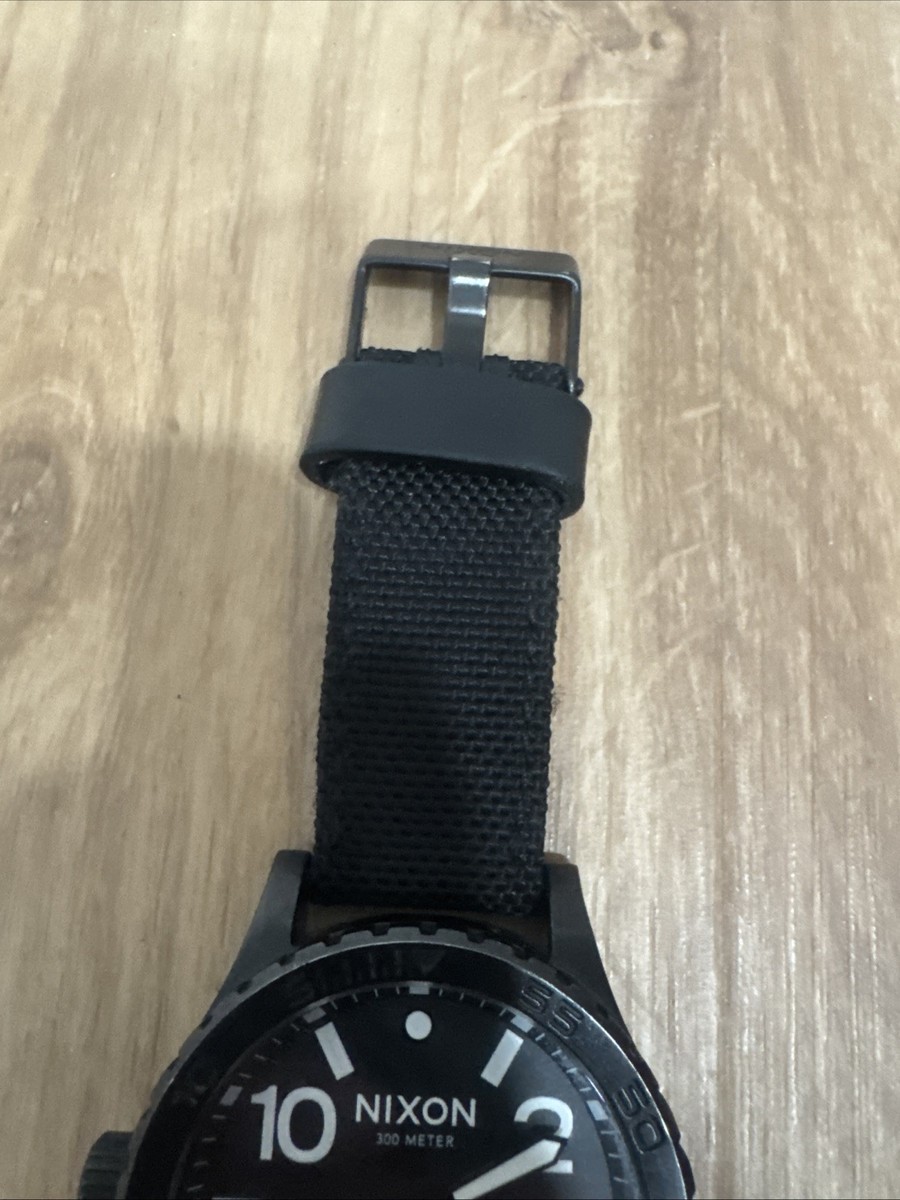 Nixon The 51-30 Tide Diver 300M Swiss Movement Watch – Black Dial