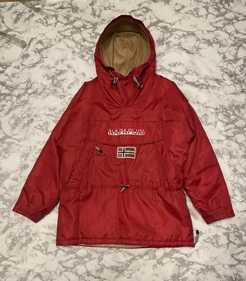 Men Napapijri Jacket Red XL #B6TI