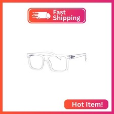 Eyekepper Oversized Reading Glasses Square Large Frame Readers for Men and Women