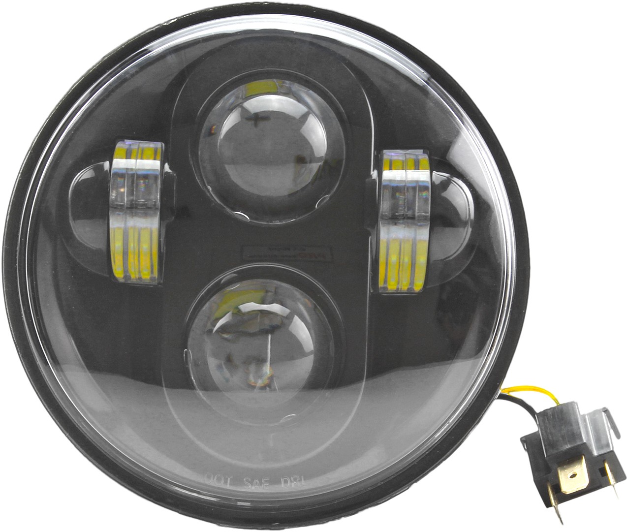 Cyron 5.75 Inch LED Headlight Black ABIG5-A6K