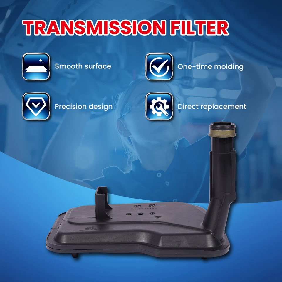 Filtro de transmisión cárter de aceite para Chevrolet Express Silverado GMC Savana 6L90 Foto 3 de 4