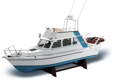 Krick Lisa M Motoryacht Maßstab 1:25 Funksteuerung Modell Boot Kit
