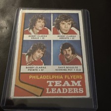 1974-75 O-Pee-Chee - Bobby Clarke, Dave Schultz #154