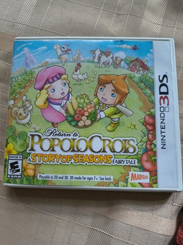 Return to PoPoLoCrois: A Story of Seasons Fairytale (Nintendo 3DS, 2016)