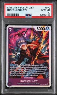 Trafalgar Law (073) OP12-073 Legacy of the Master Foil for sale