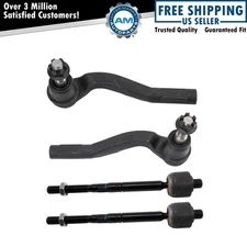 Front Inner and Outer Tie Rod Set Fits 15-21 Mercedes-Benz