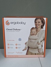 Brand New Ergobaby Omni Deluxe Mesh All-in-One Baby Carrier Natural Beige NIB 