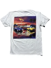 In N Out Burger Shirt Mens Small California Sunset Drive Thru Graphic T Shirt