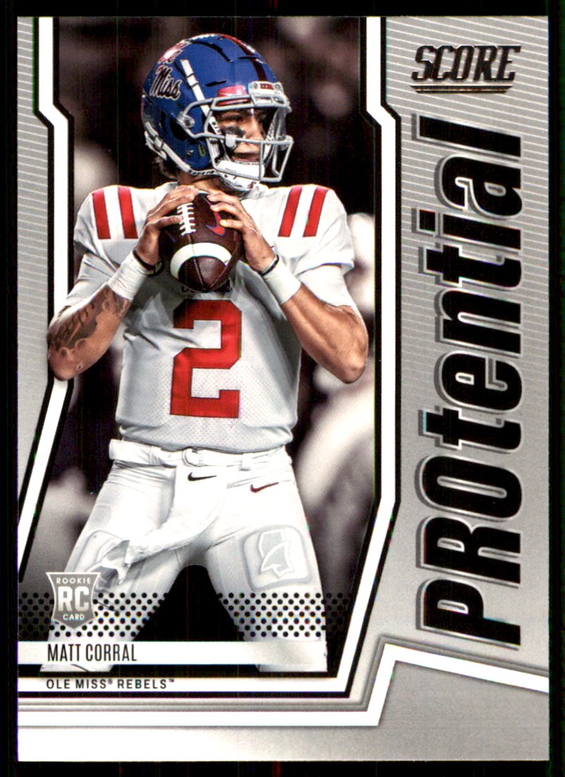 Matt Corral Panini Score Protential #PMC Base