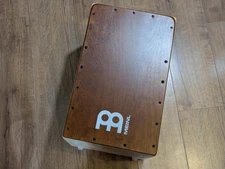 Meinl Percussion Snarecraft Cajon big drum box 2 snare wires Almond SC100AB