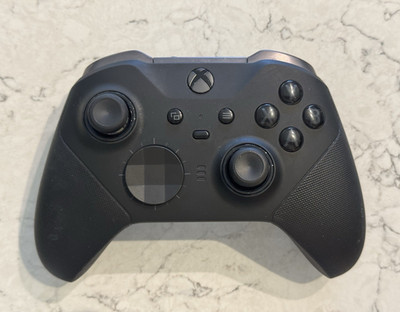 Microsoft Xbox Elite Series 2 Controller Black Functional for Repair or Parts