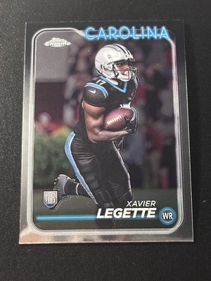 2024 Topps Chrome Rookie Xavier Legette #211 Panthers
