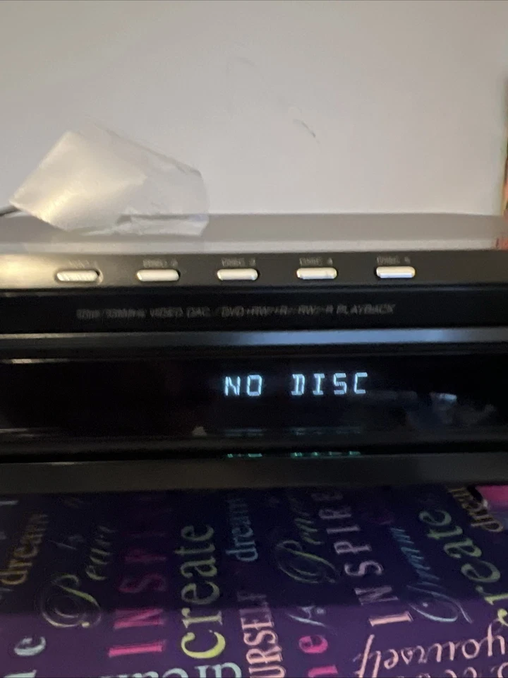 Sony DVP-NC80V Super Audio CD/DVD/SACD Player 5-Disc Changer -No Remote - Image 4 of 4