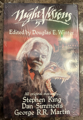 1988 Night Visions 5 By Stephen King, D.Simmons & G.Martin  (Hardcover) - SEALED