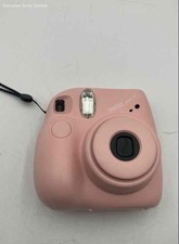 Fujifilm Instax Mini 7 Pink Built In Flash Instant Film Camera w/Wrist Strap