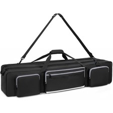 Tripod Carrying Case, Heavy Duty Tripod Bag With Padded Divider Light Stand B...